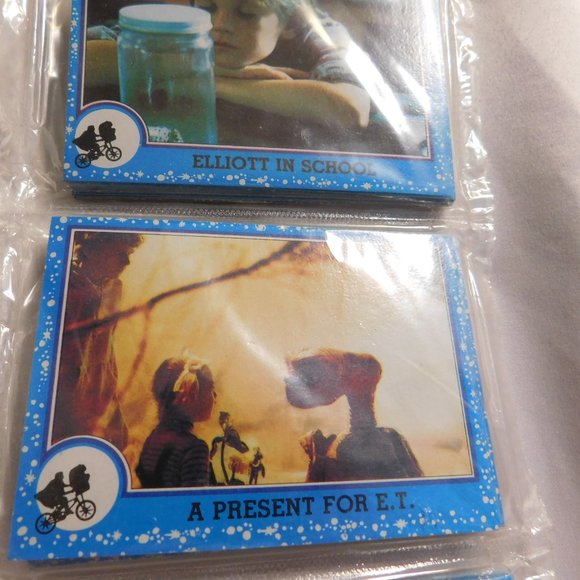 E.T. The Extra-Terrestrial Movie Photo Cards Topps Vintage - Picture 5 of 6